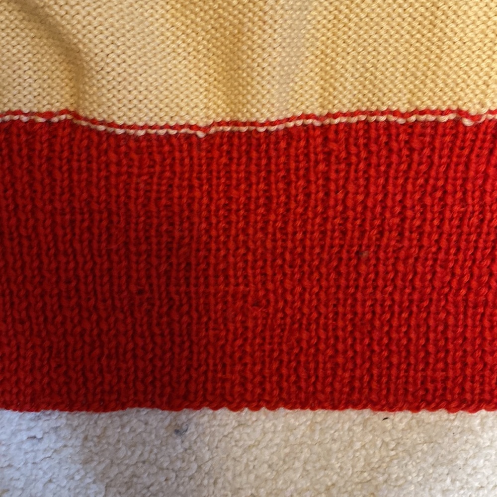Handmade wool vintage sweater - Picture 8 of 8